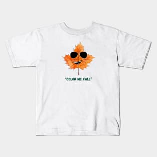 Color Me Fall Kids T-Shirt